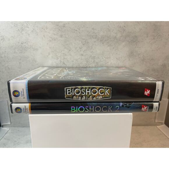 Bundle - Bioshock and Bioshock 2 PC DVD 2K Original with Manuals - Picture 6 of 7